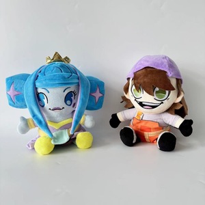 Juguete de Peluche de los Caballeros de Guinevere de Algodón Orgánico y Algodón PP, con Sombrero Morado, Muñeco de Peluche Verde, Mercancía de Juego para Fans - Product Image 5