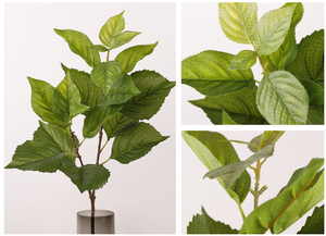 Nouveauté : Branches de feuillage artificiel d'hortensia vert de 28,5 pouces <span class=keywords><strong>pour</strong></span> décorations de mariage <span class=keywords><strong>et</strong></span> arrangements floraux <span class=keywords><strong>à</strong></span> la maison - Product Image 5