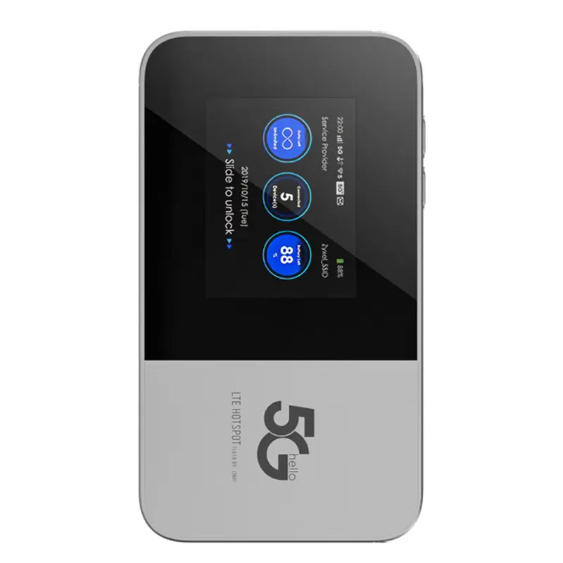Commercio all'ingrosso Plery 5G Router Sim portatile Wifi Wireless Router Power Bank Routeur Wifi Pocket Wifi 6 5G Router SIM e Slot per schede
