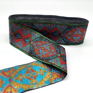 ริบบิ้นผ้าโพลีเอสเตอร์ 100% ลายปักโลโก้แบบแจ็คการ์ดสไตล์วินเทจ พร้อมลวดลายแบบกำหนดเอง - Product Image 5