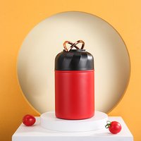 Termo Portátil de Acero Inoxidable para Alimentos, con Asa, Hermético, para Sopa, Ideal para Oficina, Escuela y Viajes
