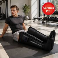 Bottes de compression pour les jambes Y27 OEM Accept, 5 niveaux d'intensité, 3 programmes de massage, CE ROHS FCC, masseur de compression pour les jambes entières