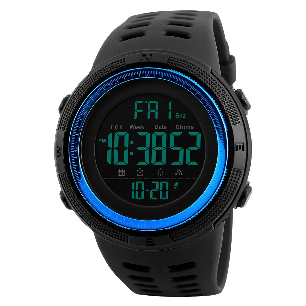 Hot Reloj Deportivo Skmei 1251 Cheap Price Hand Stop Watches Rezolsta Digital Sport Wrist Watch For Men Boys