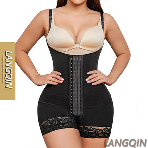 Langqin Hot Seller Women High Compression Body <b>Shaper</b> Colombianas Shaping Girdle Firm Control Eco-Friendly Breathable - Product Image 1