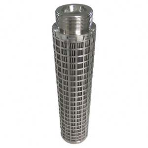 Replaceable Stainless Steel 304/316 Pleated Filter for Chemical Plant for Melt Polymer and Oil <b>Filtration</b> - Product Image 1