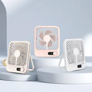 2024 Portable Electric USB Mini Fan Air Cooler OEM Wholesale Multiple Colour Rechargeable Handheld Table Fan