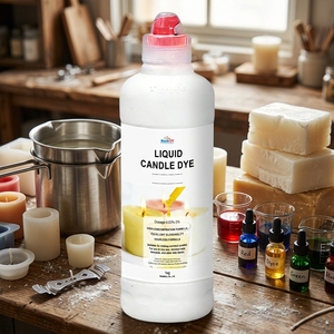 Colorante Liquido per Candele 1kg, Solubile in Olio, Inodore, Alta Concentrazione, per Fabbriche di Candele Commerciali, Cera di Soia e Cocco, Forte - Product Image 1