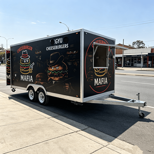 Carts <b>Trailers</b> Fully Equipped Mobile Cart Fast Food Business Juice <b>Concession</b> <b>Trailer</b> - Product Image 1