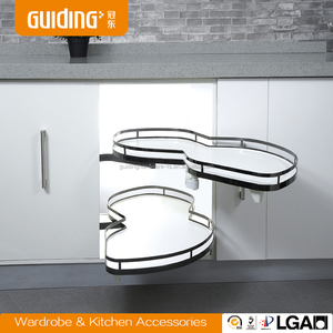 Accessori da cucina la nube contemporanea angolo cieco con cestini cieco nichel di colore-di chiusura molle - Product Image 4