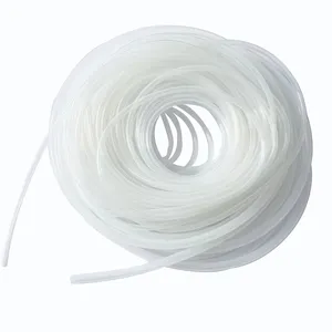 Tubo de silicona personalizado, bomba peristáltica de grado alimenticio médico Flexible de alta calidad, Tubo Transparente, tubo de manguera de goma de silicona