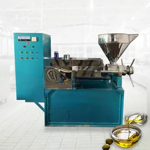 Save Labor And Time Peanut Oil Extraction Machine Low Power Screw Oil Press Machine Soybean Oil Presser with 230kg/h