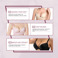 Crème d'Augmentation Mammaire OEM 50g, Meilleure Crème Raffermissante et Volumatrice pour la Poitrine, Crème de Massage pour des Gros Seins pour Femmes