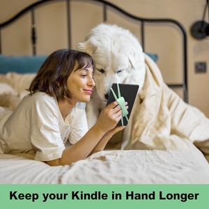 Sangle de maintien en silicone pour liseuse Kindle, support universel élastique pour lecteur de livres électroniques, bande de lecture à une main pour <span class=keywords><strong>Kobo</strong></span> - Product Image 3
