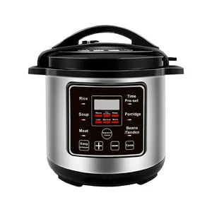 Comercial 10L Multi Cooker Automático Smart Timing Antiadherente Olla interna Olla a presión eléctrica 12L