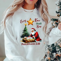 Vente en gros de Noël DTF fer à repasser sur des motifs Dtf imprime des étiquettes de vêtements prêtes à presser autocollants de transfert de chaleur