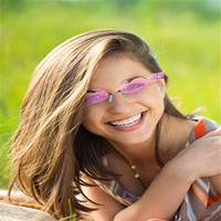 Lunettes de soleil Flamme de feu, Lunettes de soleil fantaisie Flamme de feu, Lunettes de soleil sans monture pour femmes et hommes