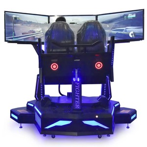 Consola de videojuegos de carreras de coches con simulador ruso de realidad virtual de 3 pantallas y simulador de tres ejes. - Product Image 2