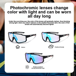 <span class=keywords><strong>Gafas</strong></span> <span class=keywords><strong>de</strong></span> <span class=keywords><strong>sol</strong></span> deportivas <span class=keywords><strong>de</strong></span> niños ultra-ligeras flexibles <span class=keywords><strong>Gafas</strong></span> <span class=keywords><strong>de</strong></span> protección fotocrómicas UV400 del marco TPEE <span class=keywords><strong>para</strong></span> el <span class=keywords><strong>ciclismo</strong></span> - Product Image 3