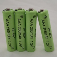 Baterai Ni-mh 1.2 Volt 600mah 300mah 800mah 150mah 250mah 1/3aaa 2/3aaa 200mah Nimh Aaa 100mah 1.2v Aaa Baterai Isi Ulang