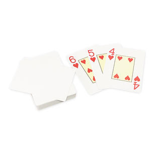 Cartas de póker impermeables con logotipo personalizado impreso, PVC/plástico - Product Image 4