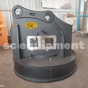 Imán Hidráulico para Excavadora, Grúa de Elevación Circular para Manipulación de Chatarra Metálica, Electroimán de Elevación - Product Image 5