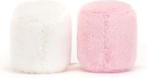 ぬいぐるみピンクと白マシュマロぬいぐるみフードぬいぐるみ子供用CE工場直販 - Product Image 6