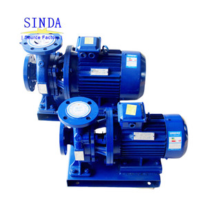 Pompe centrifuge verticale/horizontale à un étage Isg/Isw à débit 25m3/H pompe de canalisation horizontale pompe à eau centrifuge - Product Image 3