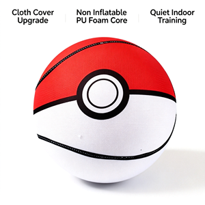 Balón de Baloncesto Silencioso para Niños y Jóvenes, Ligero, Tamaño 5, Rebote Suave, Impresión de Logotipo Personalizado, Suministro OEM - Product Image 2