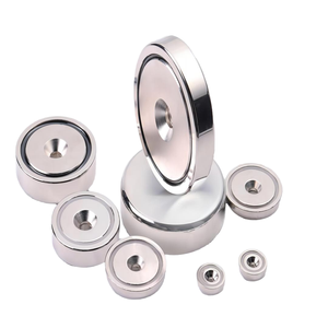 Aimants industriels en néodyme Ndfeb de haute qualité de Chine, aimants à coupelle avec motif de vis intérieur, trou fraisé, pour soudage et pliage - Product Image 2