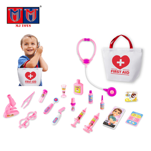 Faire semblant de jouer jouets enfants filles garçons ensemble d'outils médicaux sac d'outils médicaux autocollant hémostatique changement infirmière dentistes jeux de jouets - Product Image 1