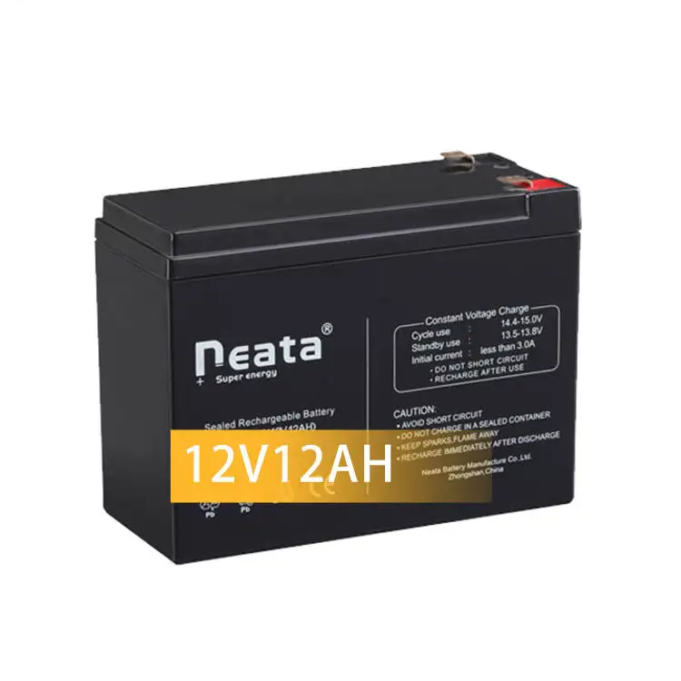 China 12V 12ah Power Tool Battery Manufacturer Rechargeable Lead Acid Sealed MF Battery Storage for Solar Light