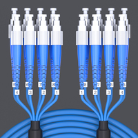 Mine Flame Retardant Directly Buried Armored Optical Fiber Jumper FC-FC Single-mode 8-core 9.0mm Outdoor Tail Cable 3m