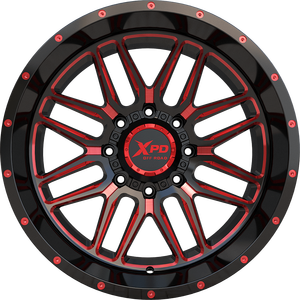 ล้อแม็กซ์อลูมิเนียมอัลลอยด์สีดำขอบลึกสำหรับรถออฟโรด 4x4 ขนาด 20x12 22x12 เหมาะสำหรับรถโตโยต้า ดอดจ์ รถบรรทุก รถ SUV รถกระบะ - Product Image 4