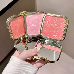 พาเลทบลัชครีมเนื้อแมทท์ กันน้ำ บำรุงผิว สูตรมิเนอรัล ปราศจากการทดลองกับสัตว์ ผลิตตามคำสั่ง (OEM) สำหรับทุกเฉดสีผิว ขนาดพกพา 8 กรัม EC - Product Image 2