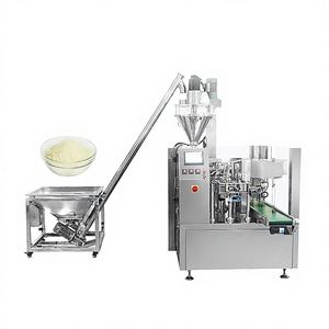 Máquina automática de envasado de polvo en bolsas de plástico preformadas para café, coco, matcha y especias en polvo - Product Image 1