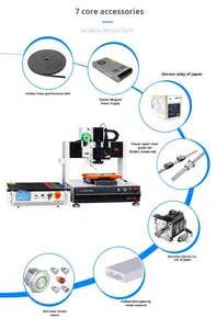 Máquina De Solda A <span class=keywords><strong>Laser</strong></span> PLC Núcleo Totalmente Automático Desktop Tipo Food Pcb Microfone Fio Alimentação Solda Bola Solda Pasta 1 Ano - Product Image 4