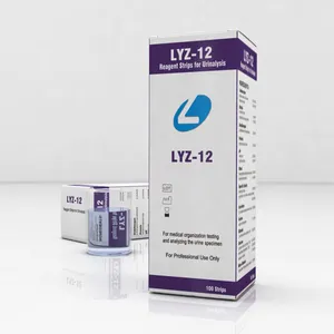 Strip reagen manusia kustom untuk strip tes urin urinolisis 12 parameter rumah