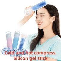 Tasse Magique Personnalisée pour Activités de Plein Air – Contenant Intérieur en Silicone à Refroidissement Prolongé – Bâtonnet de Compression Glacée Chaud/Froid pour Soulagement de la Douleur