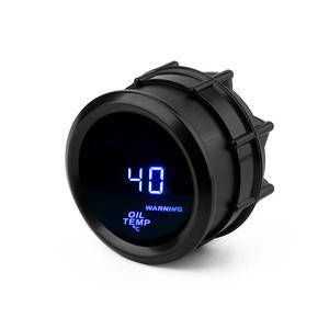 Tacómetro Digital Universal de 12V con Luz Azul para Automóvil, Medidor de Presión de Aceite y Temperatura del Agua, Garantía de 3 Años - Product Image 2