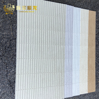 MIGLIORE Carreaux Muraux Souples en Pierre et Argile, Type Brique, Revêtement Flexible pour Décoration Murale