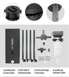 <span class=keywords><strong>Ventilador</strong></span> LED <span class=keywords><strong>Holográfico</strong></span> <span class=keywords><strong>3D</strong></span> HF-65 de 65 cm, Proyector <span class=keywords><strong>Holográfico</strong></span> <span class=keywords><strong>3D</strong></span>, <span class=keywords><strong>Precio</strong></span> de Pantalla de Proyección Holográfica - Product Image 6