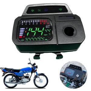 Panel de pantalla digital de alta visibilidad tablero de motocicleta medidor odómetro moto para <span class=keywords><strong>AX</strong></span> <span class=keywords><strong>100</strong></span> TVS Suzuki - Product Image 1