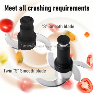 Picadora Eléctrica de Alimentos Comercial de Acero Inoxidable, Picadora Multifuncional de Verduras y Carne - Product Image 6