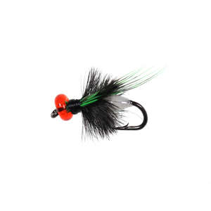 Anzuelo de Pesca con Mosca sin Barbilla <span class=keywords><strong>para</strong></span> Pesca con Mosca, Señuelo Artificial Duro, Cuentas de Tungsteno, Pesca con Mosca Checa <span class=keywords><strong>para</strong></span> Trucha y Salmón en Ríos, Lagos y Arroyos - Product Image 1