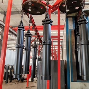 Vérin télescopique à double effet multi-étages pour véhicule de voirie et <span class=keywords><strong>remorque</strong></span> - Product Image 1