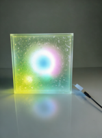 Lampe d'ambiance LED RGB intelligente avec synchronisation musicale pour salle de jeu, chambre et maison