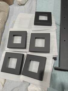 تركيبات الدرابزين، غطاء شفة لحام فولاذي للأرضية/الجدار - Product Image 5