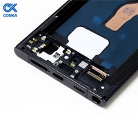 Conka Écran tactile LCD OEM noir de haute qualité testé à 100 % avec garantie d'un an pour S21 Fe S21 Ultra S22+ 5G