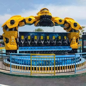 Manège <span class=keywords><strong>Robot</strong></span> Policier : Attraction Extérieure Robotique Rotative à 360 Degrés avec Éclairage LED pour Carnaval - Product Image 1