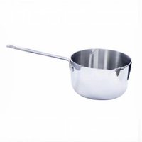 Mini Olla Linda de Acero Inoxidable 10*6cm 12*6.8cm 14*8cm Mini Cacerola con Boquilla